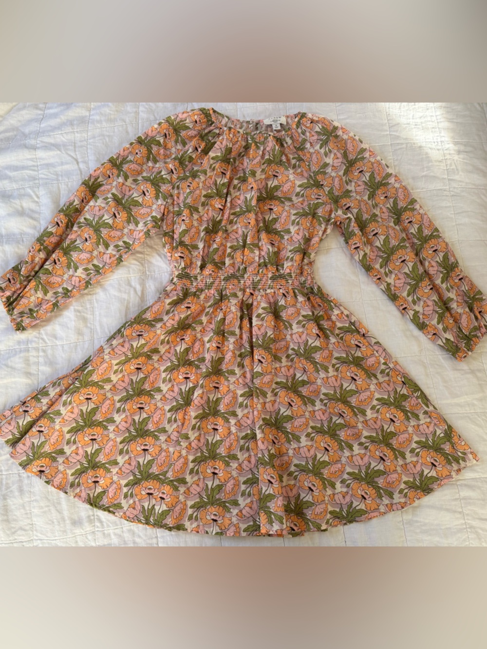 J. Crew Liberty Butterfield Poppy Mini Dress - Picture 2 of 5